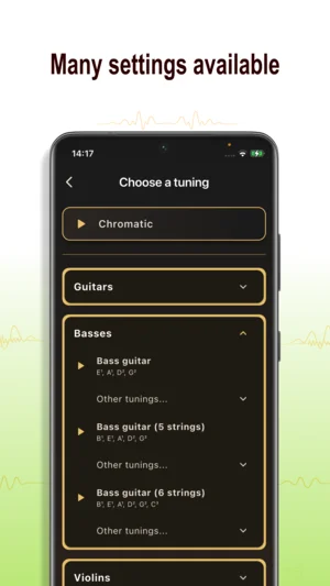 Fine Tuner Android additional customization options