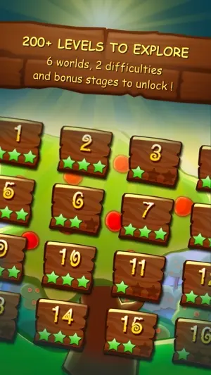 200+ Levels to explore 