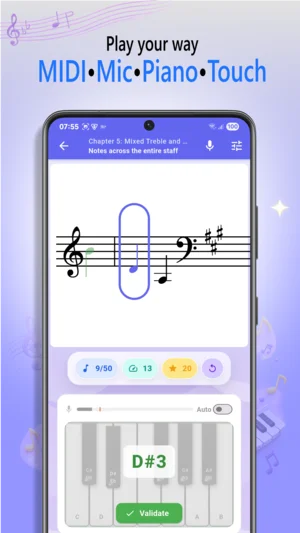 NoteRider Android note reading customization settings